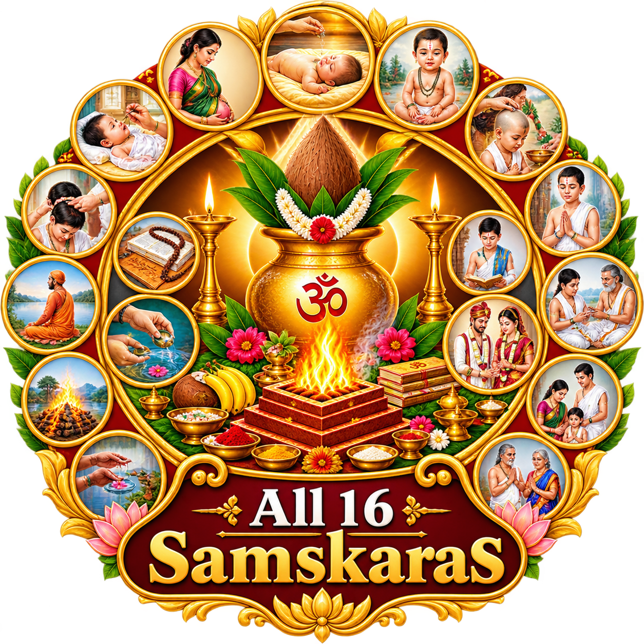 16 Samskaras